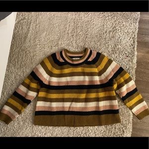 Madewell striped sweater